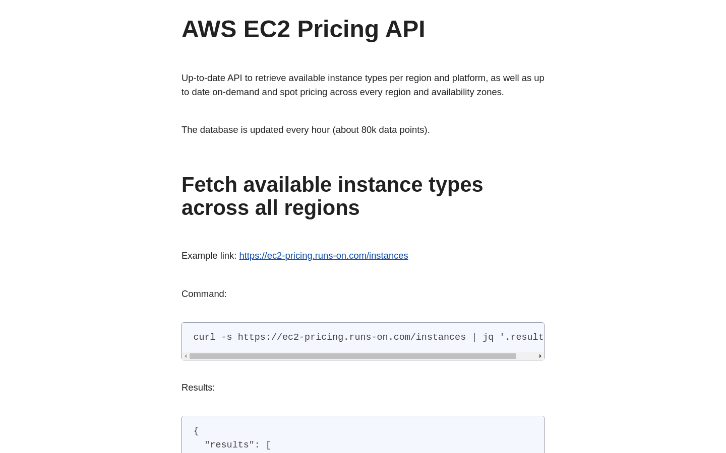 EC2価格API