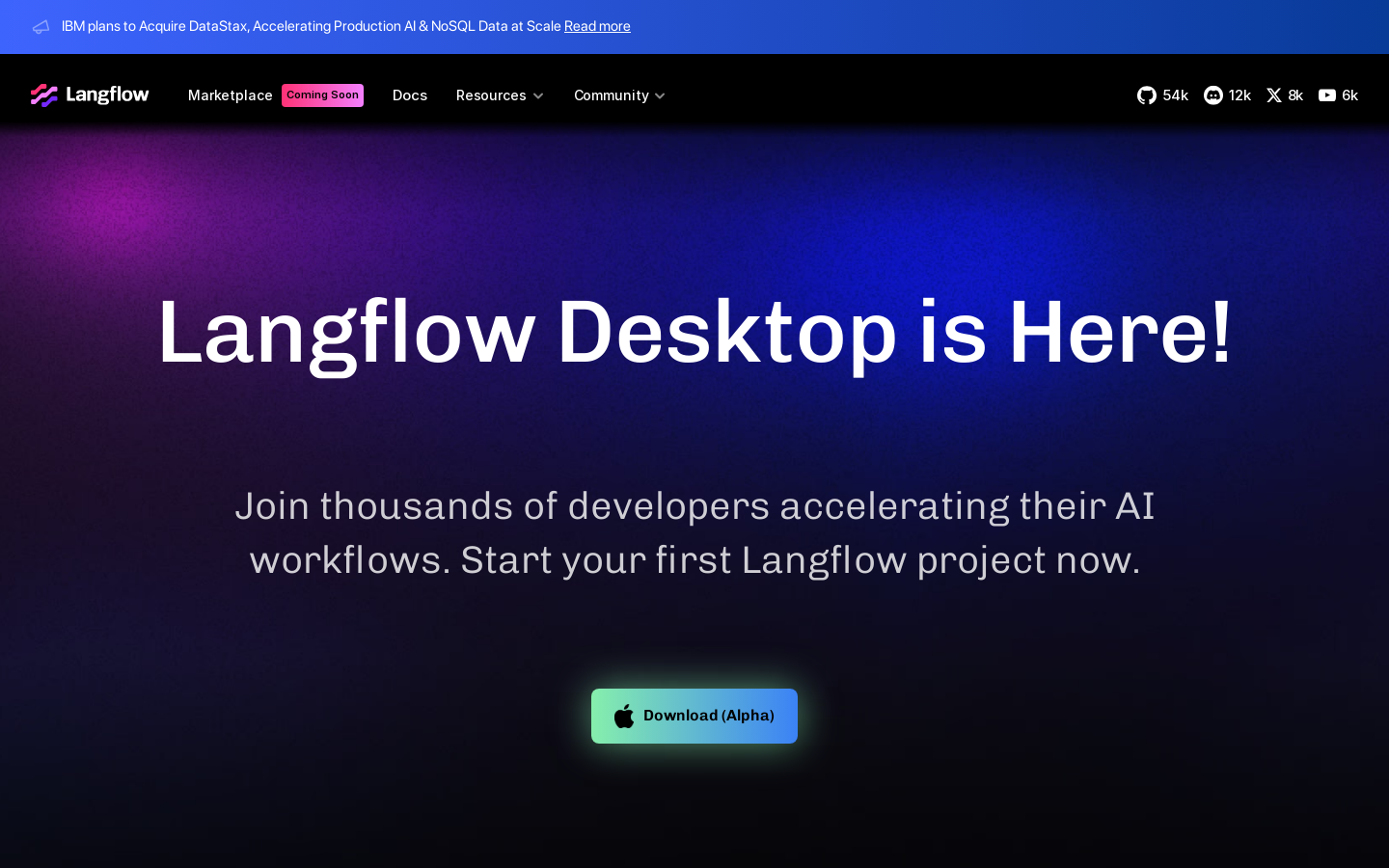 Langflow Desktop for macOS