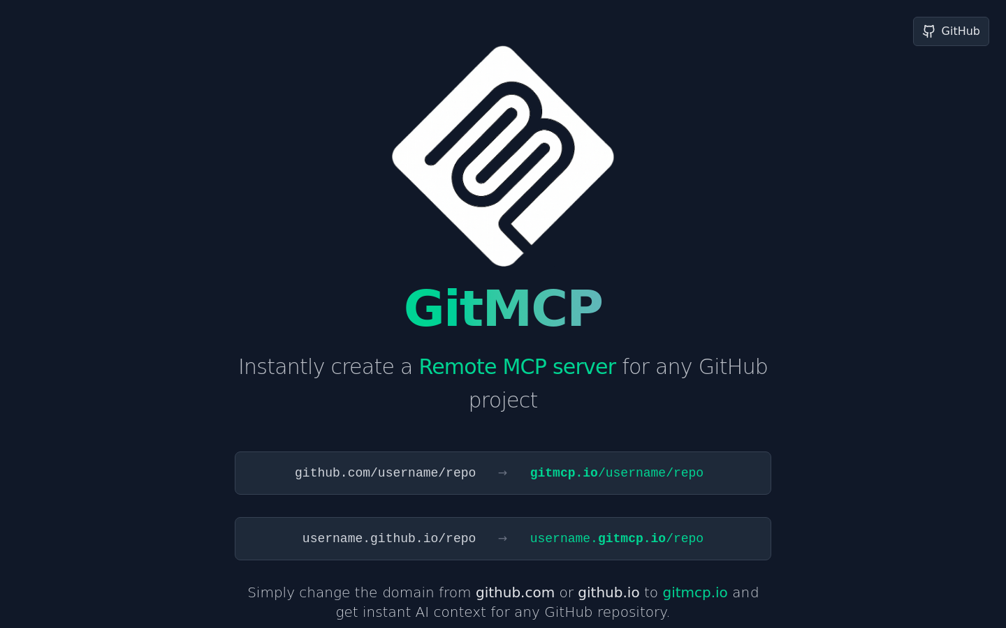 GitMCP自動サーバー