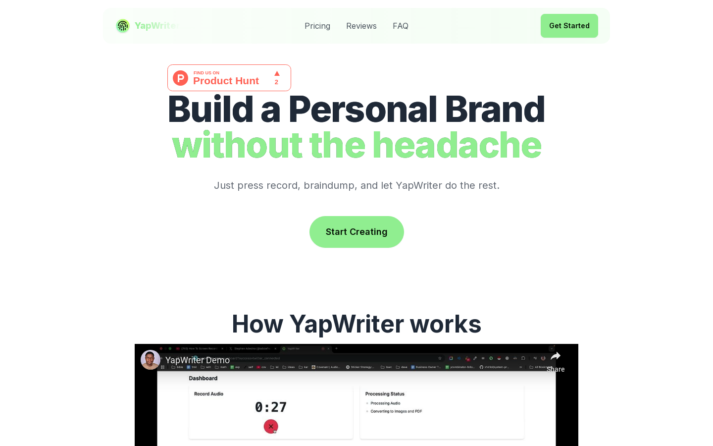 Yapwriter