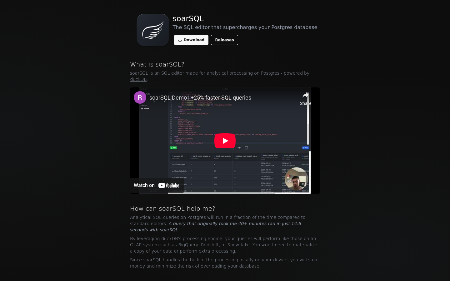 SoarSQL