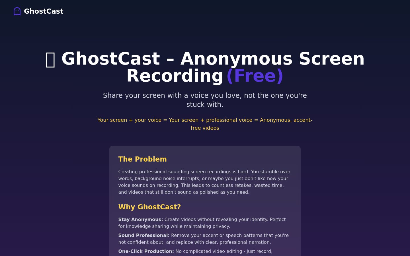 GhostCast