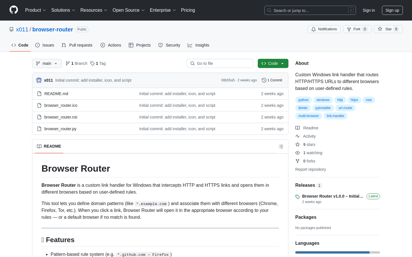 Browser Router