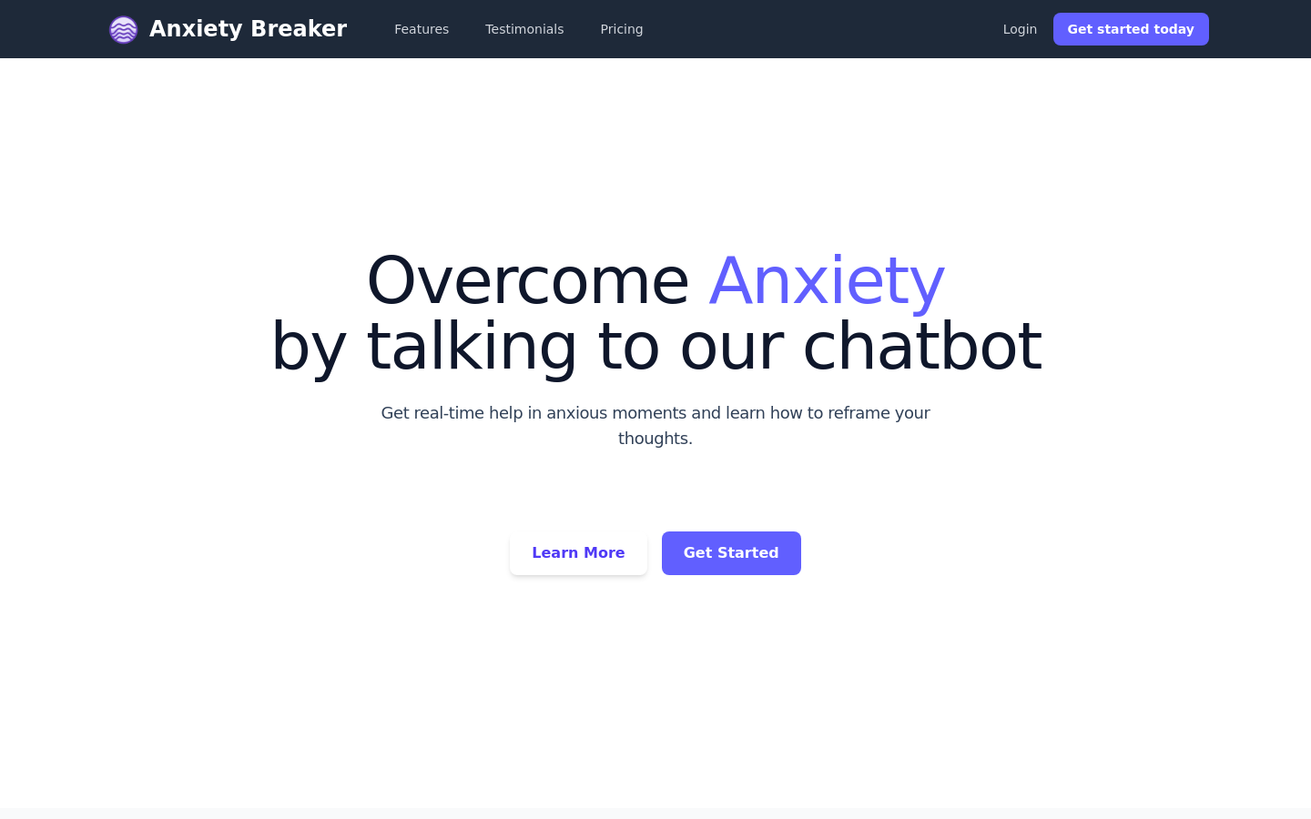 Anxiety Breaker