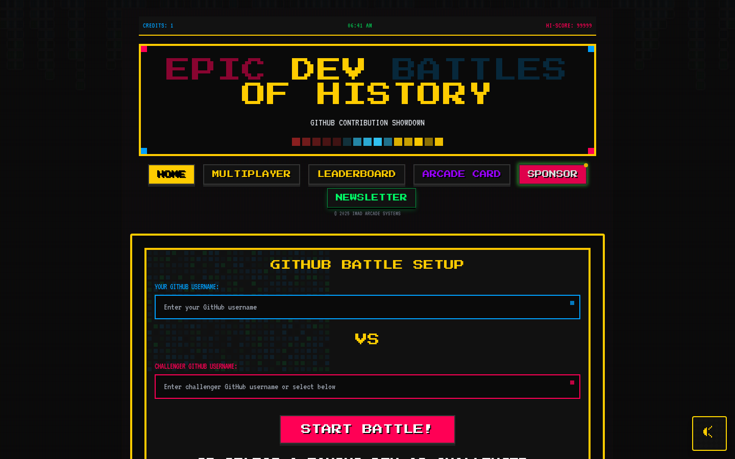 Epic Dev Battles of History