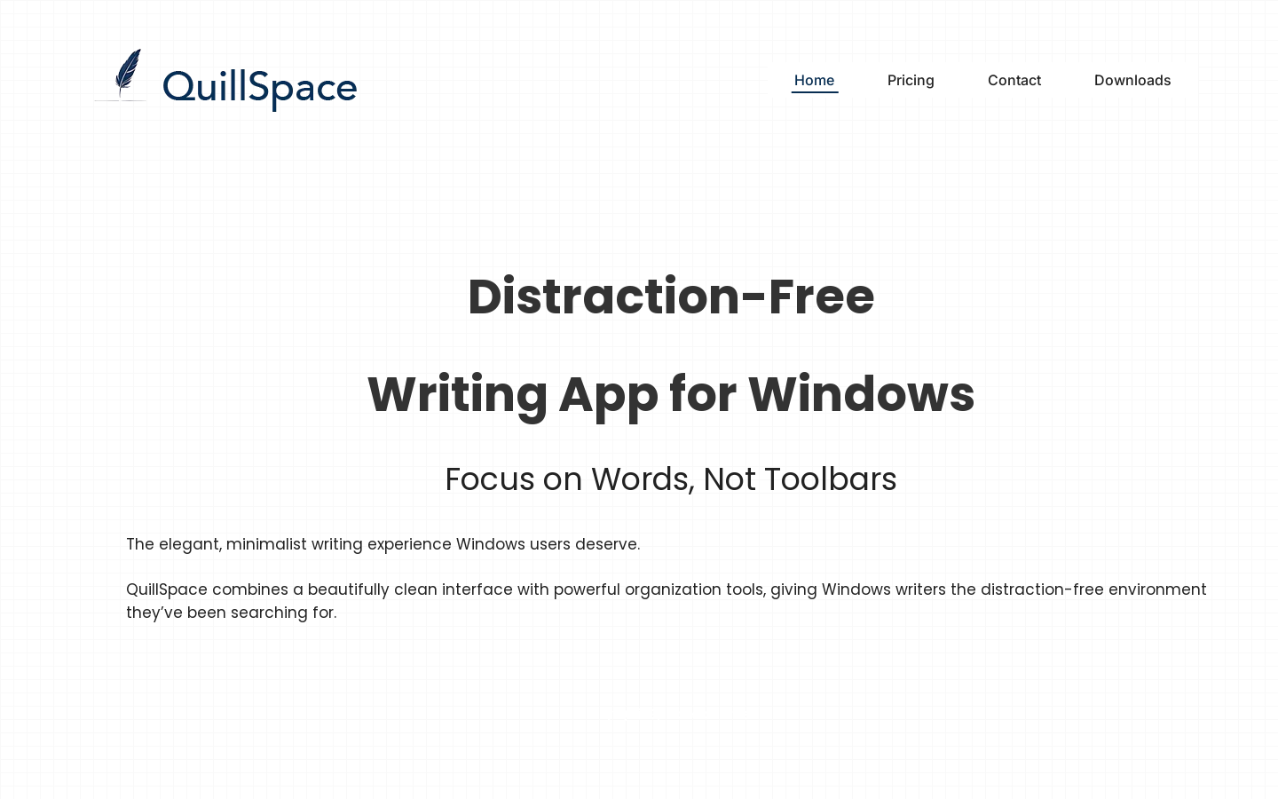 QuillSpace - Windows版Ulysses代替品