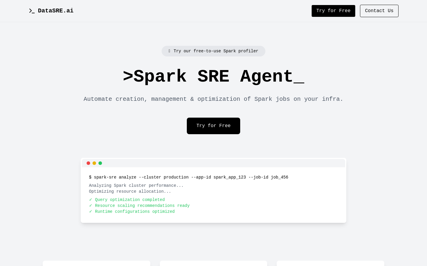 Spark数据作业优化助手