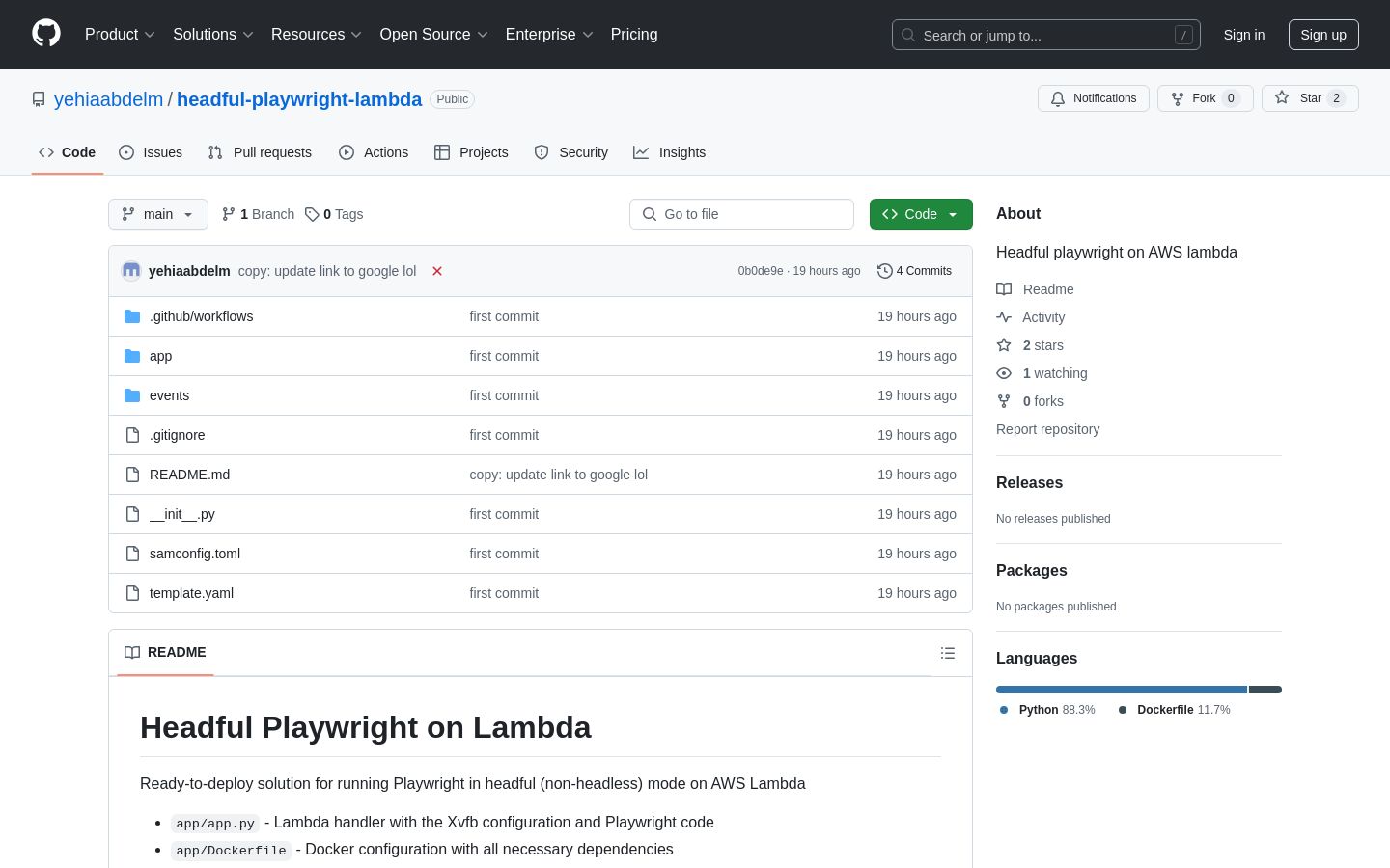 Lambda 浏览器自动化工具