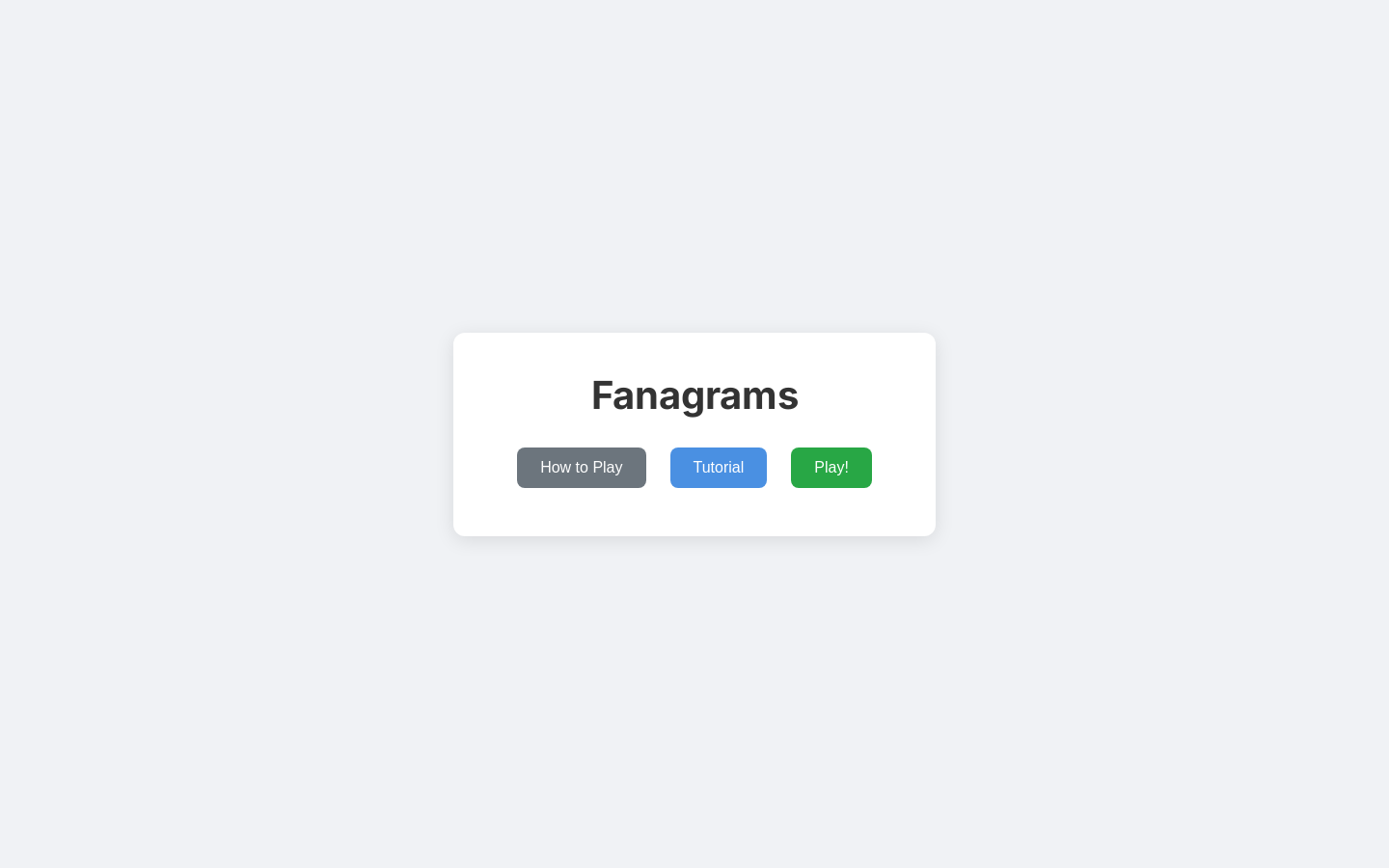 ファナグラム