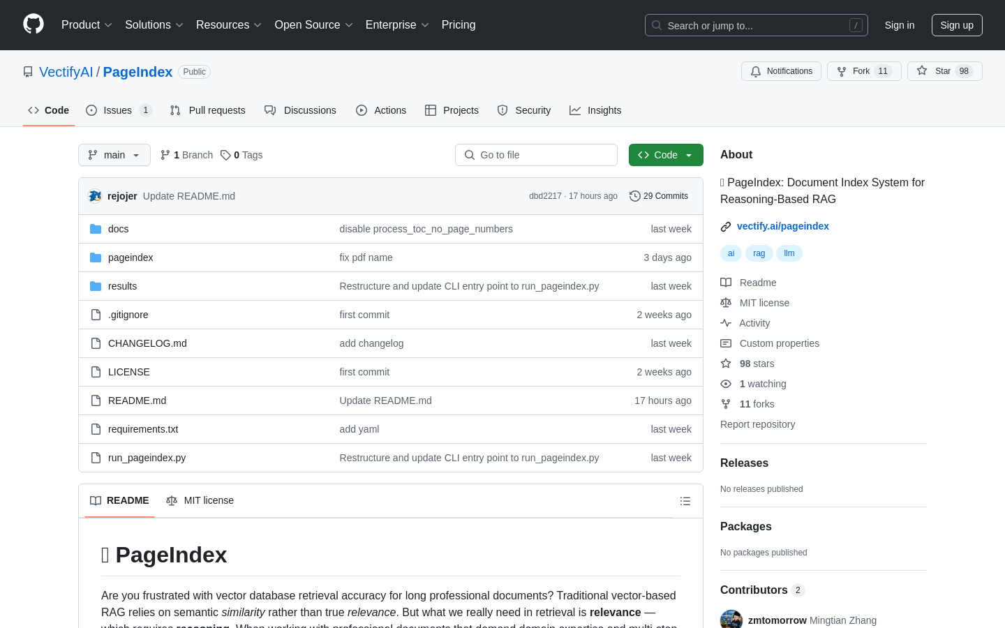 PageIndex