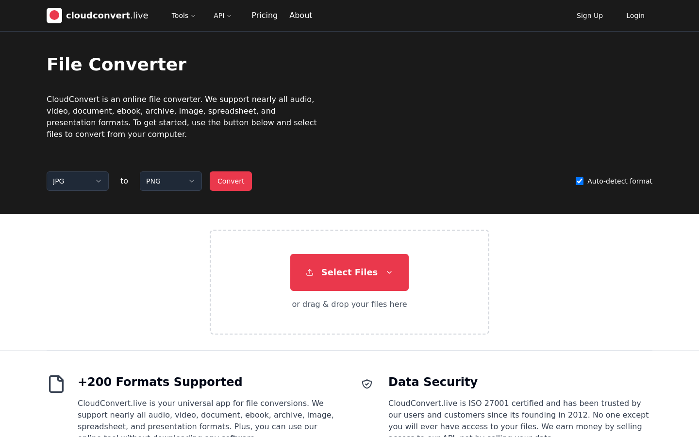 CloudConvert.live