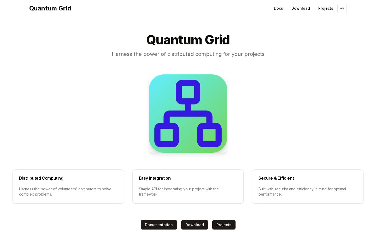Quantum Grid