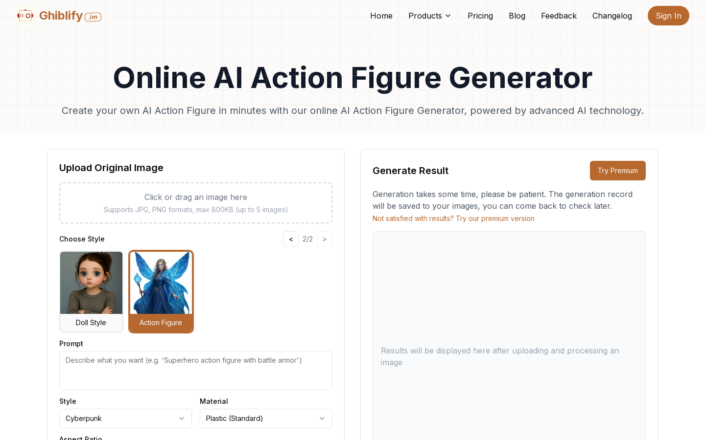 AI Action Figure