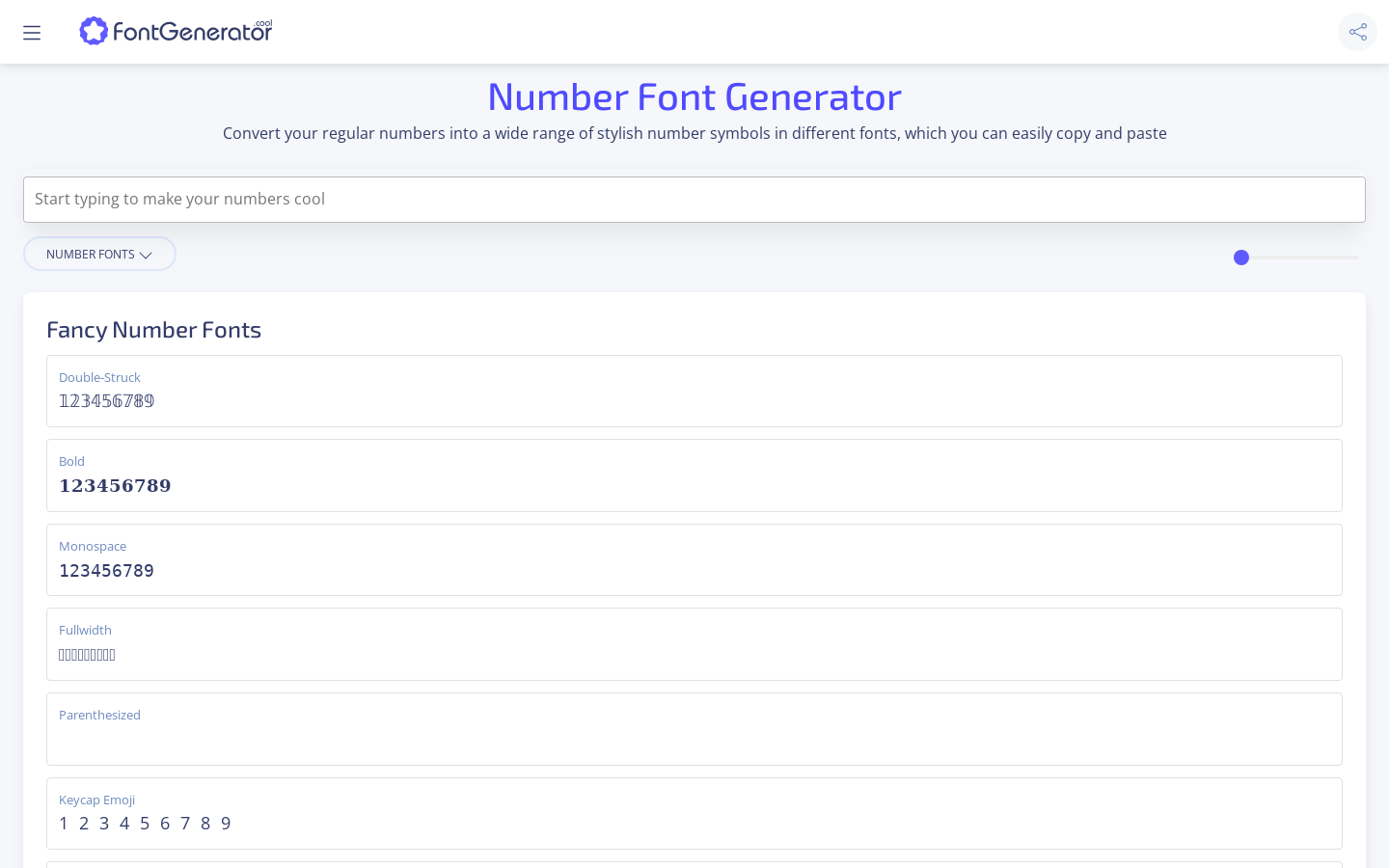 Unicode Number Visualizer