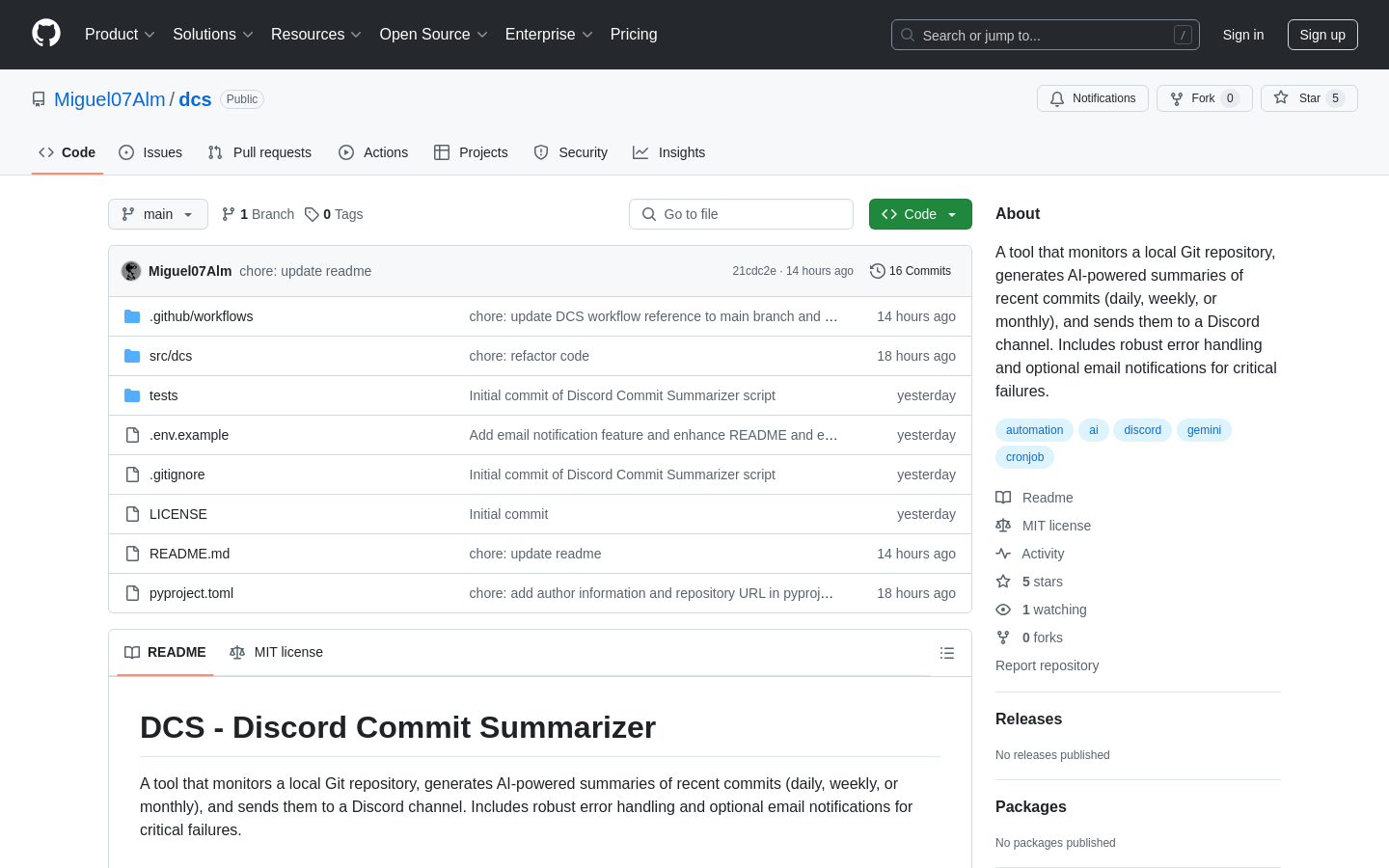 Commit2Discord