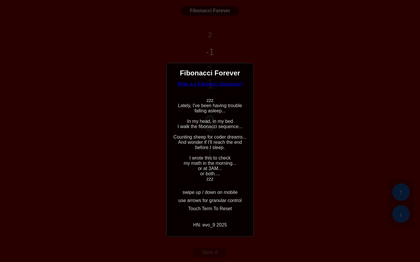 Fibonacci Forever