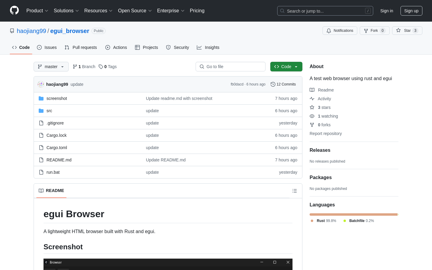 egui Browser