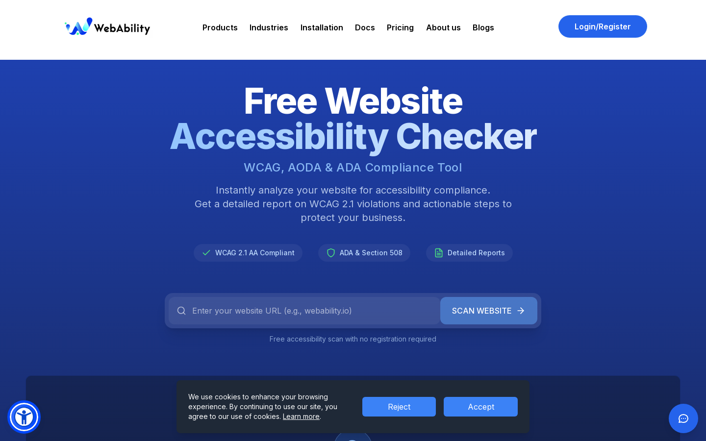 WebAbility Checker