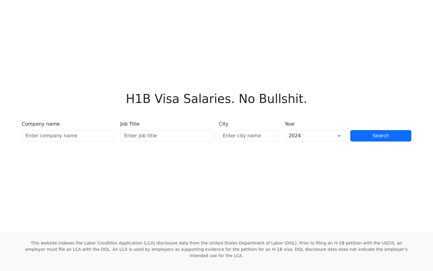 H-1B 給与検索