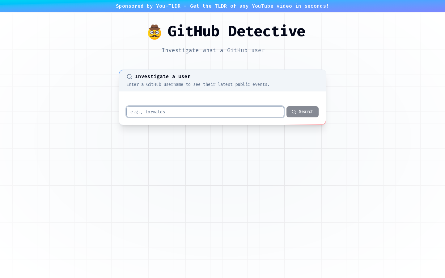 GitHub侦探