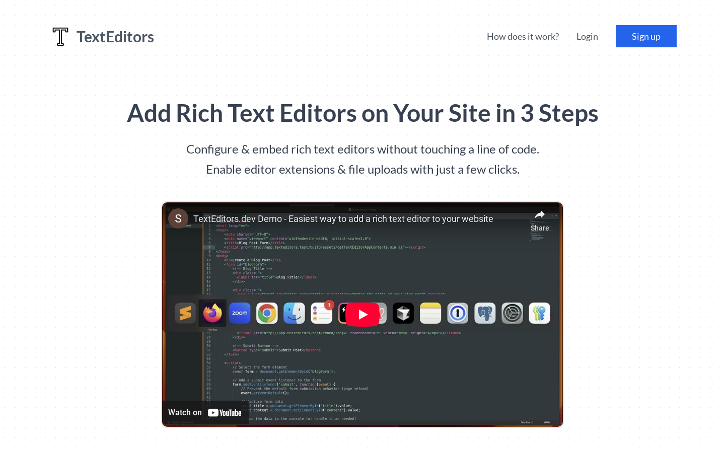 TextEditors