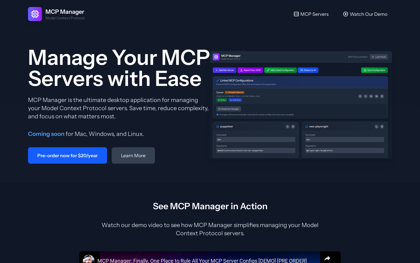 MCP Manager