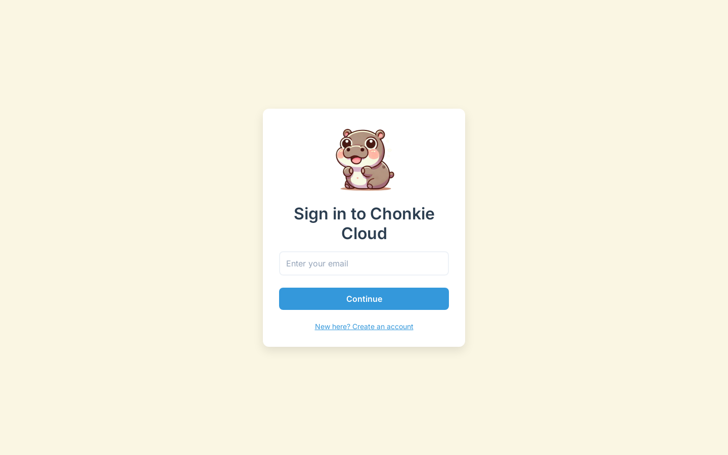 Chonkie クラウド