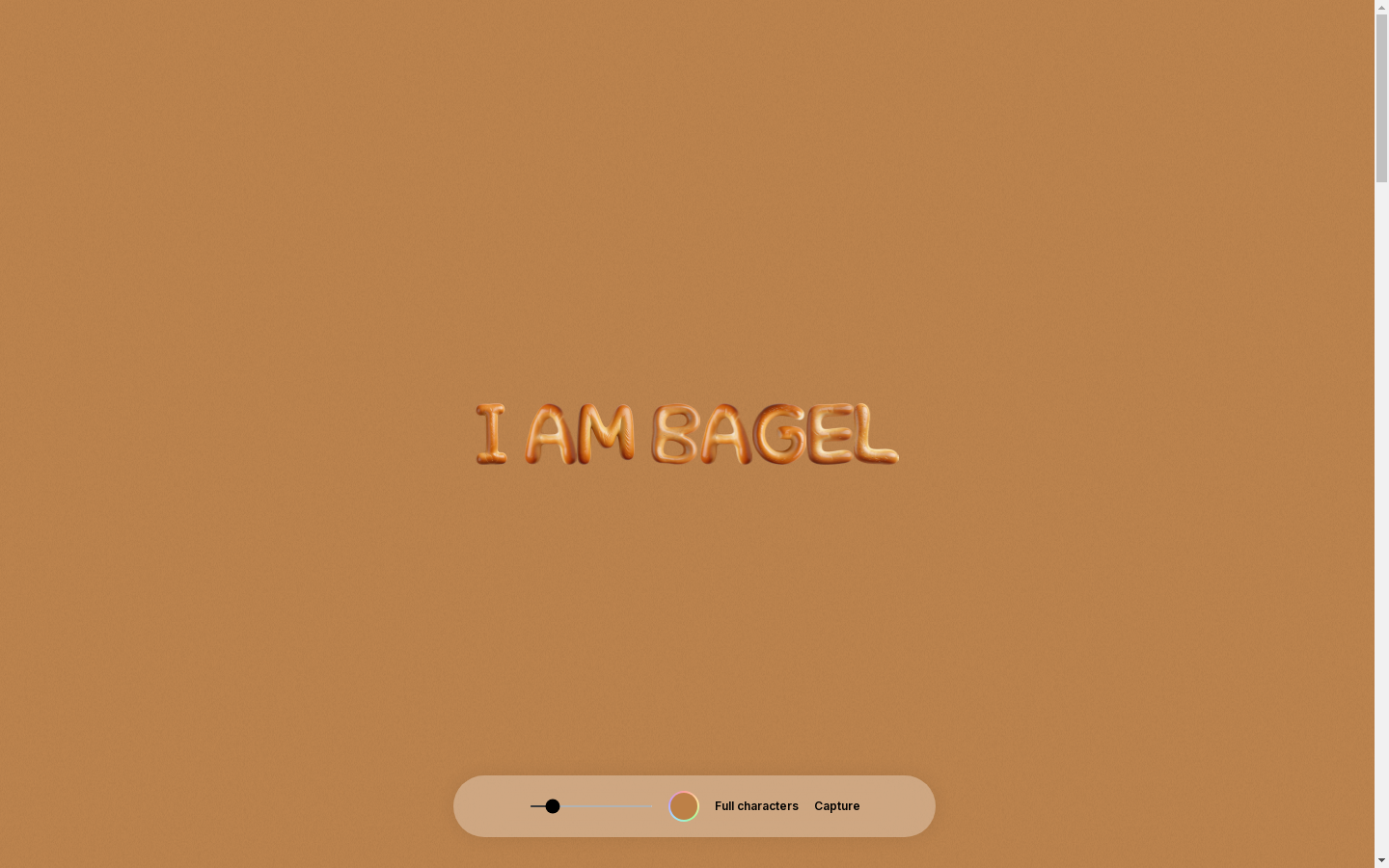 Bagel 字体