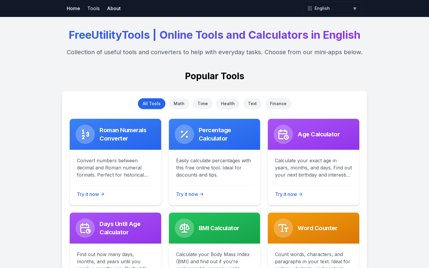 FreeUtilityTools
