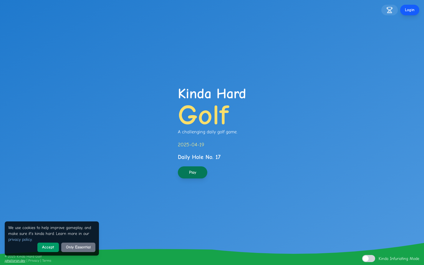 Kinda Hard Golf