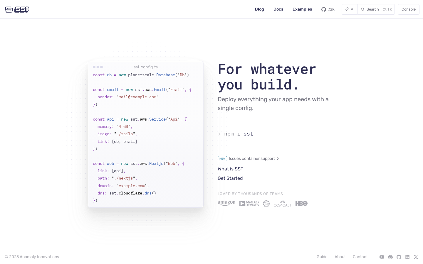 SST.dev