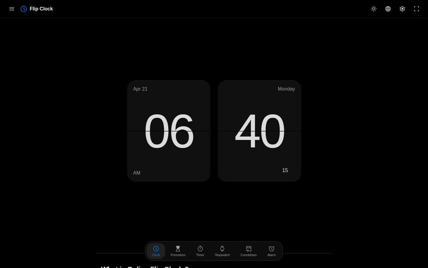 FlipClock