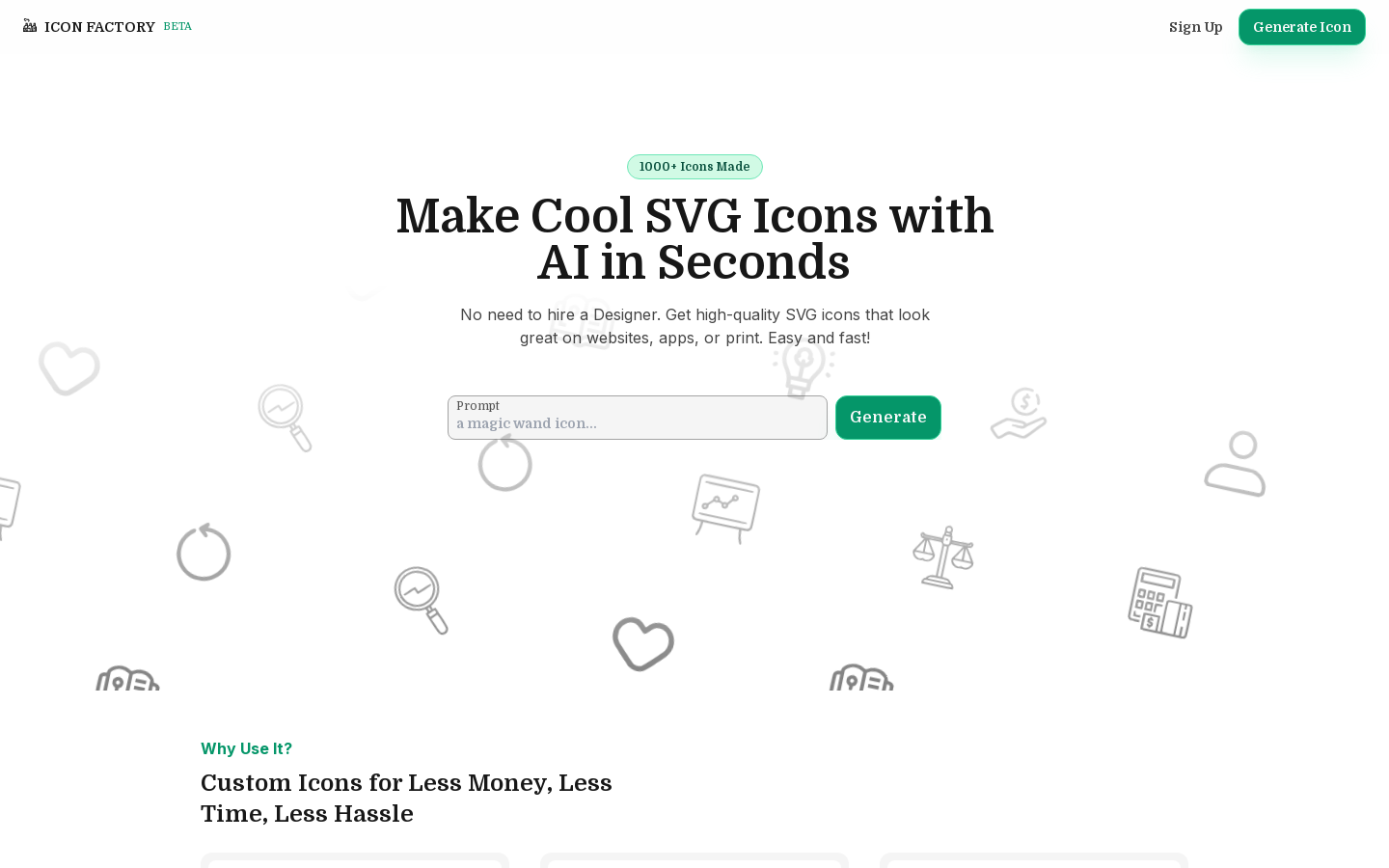 SVG图标生成器