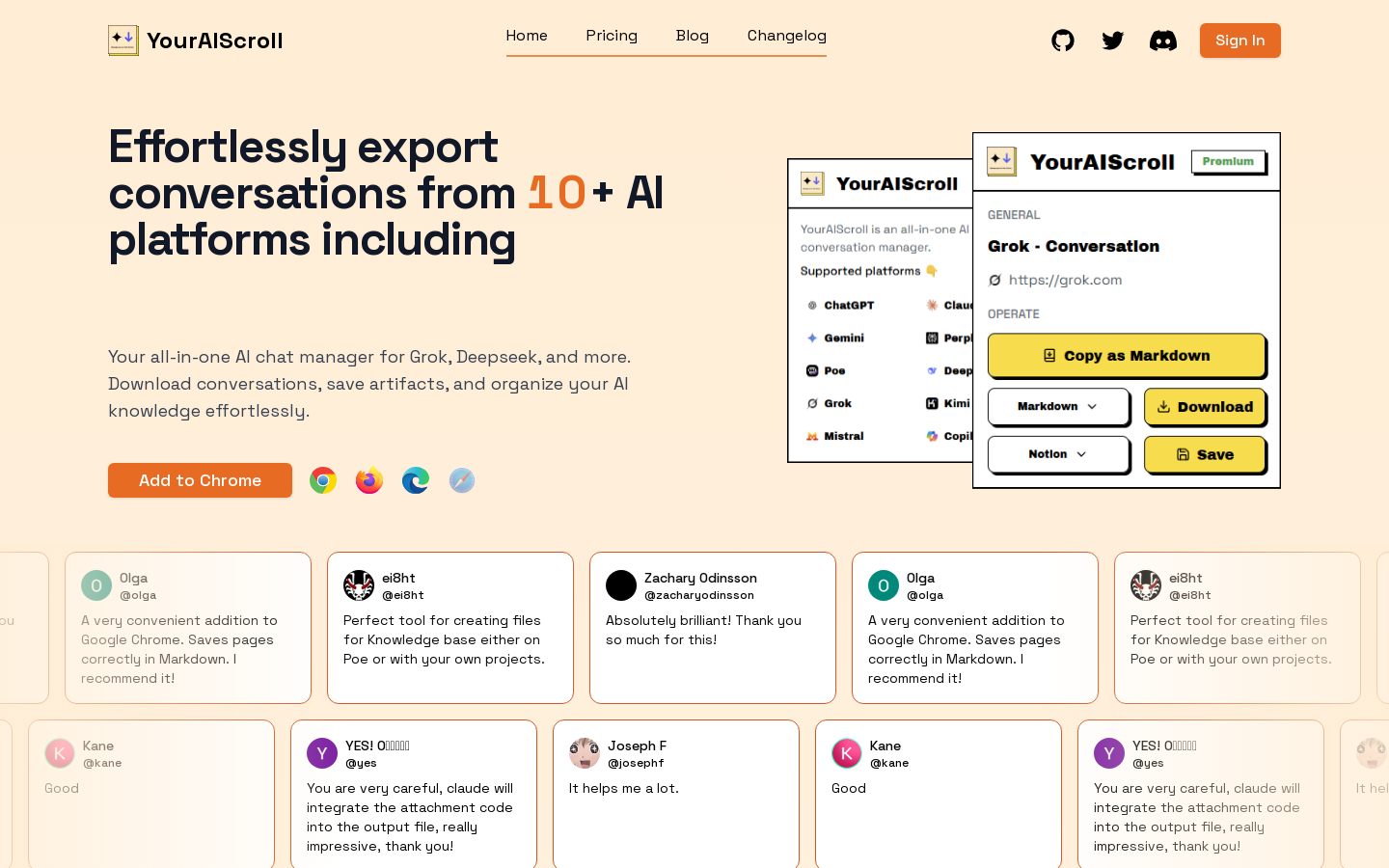 YourAIScroll