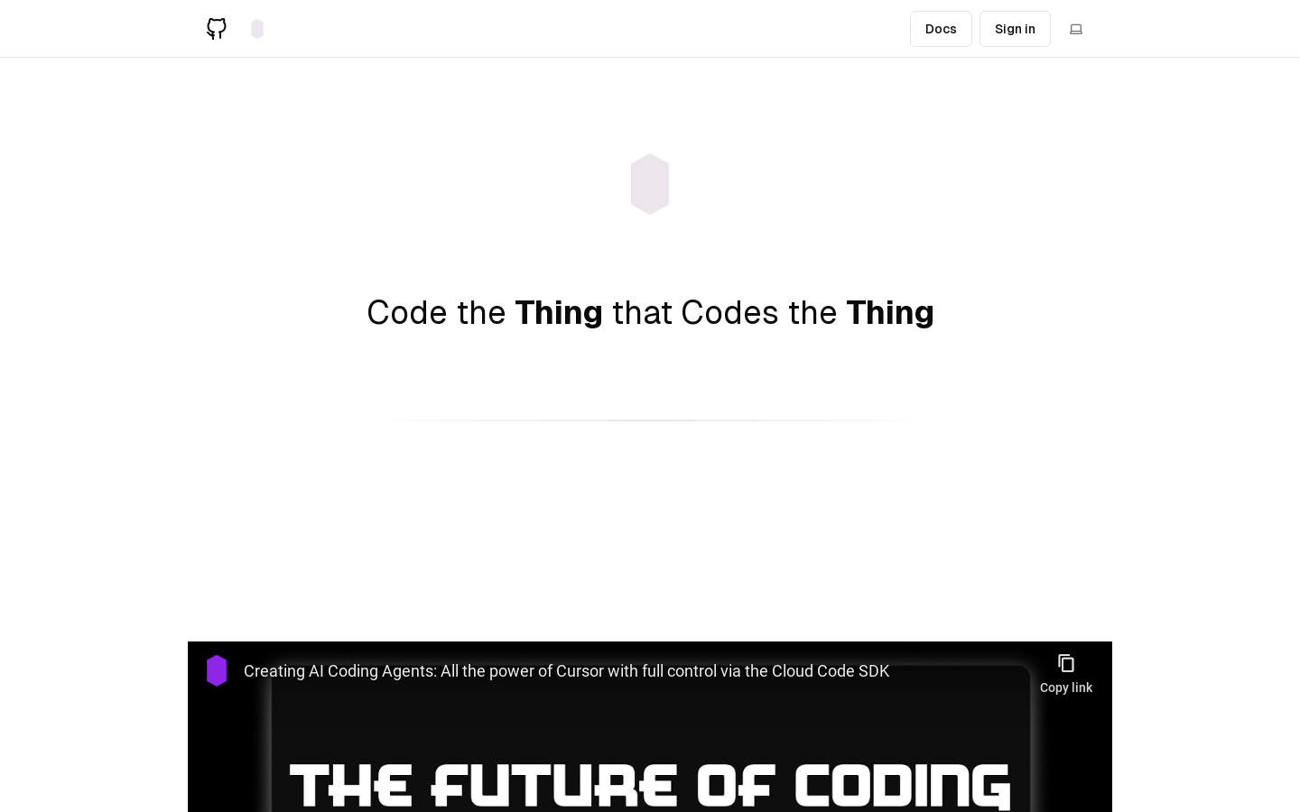 CloudCode AI 编程 SDK