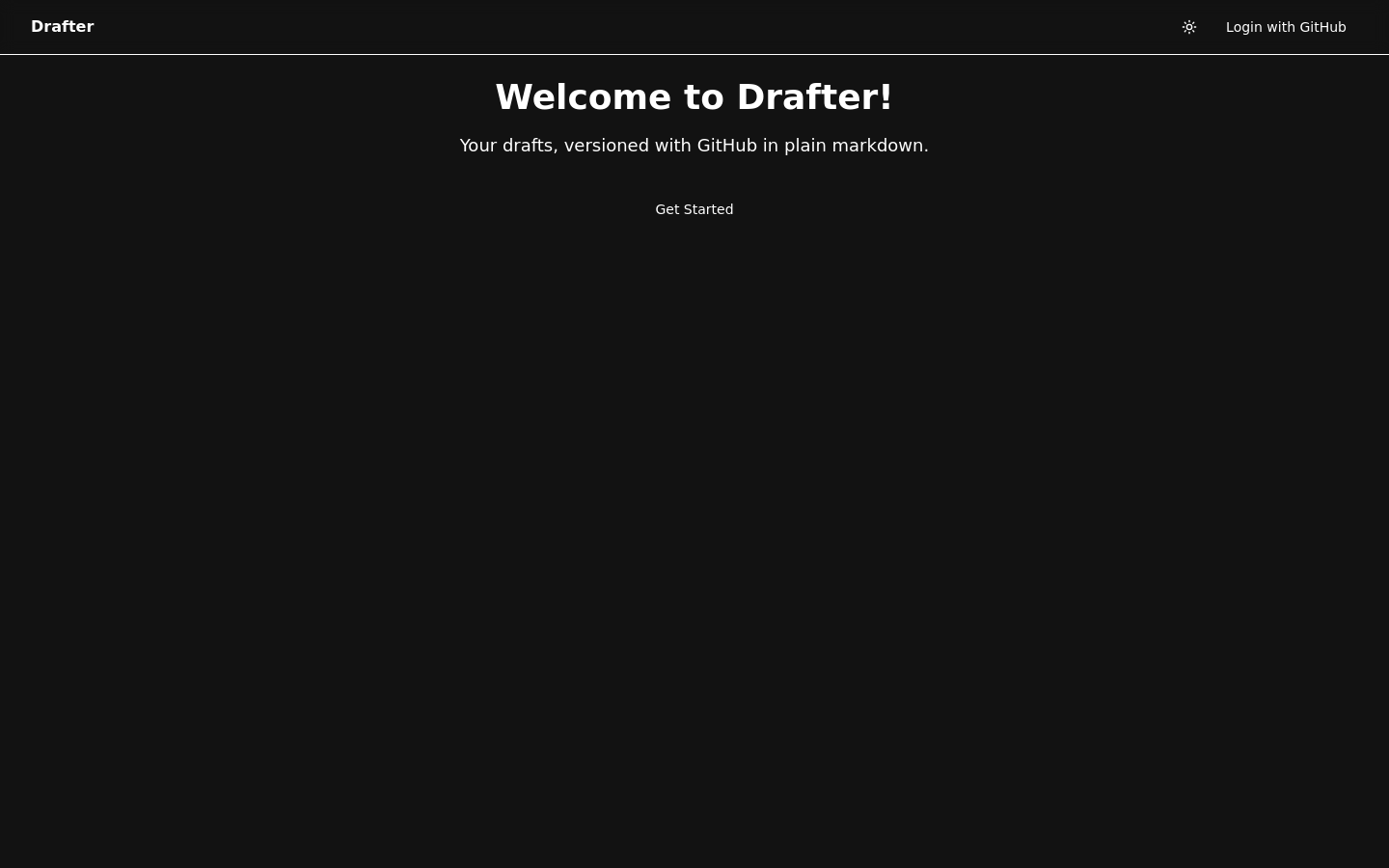 Drafter