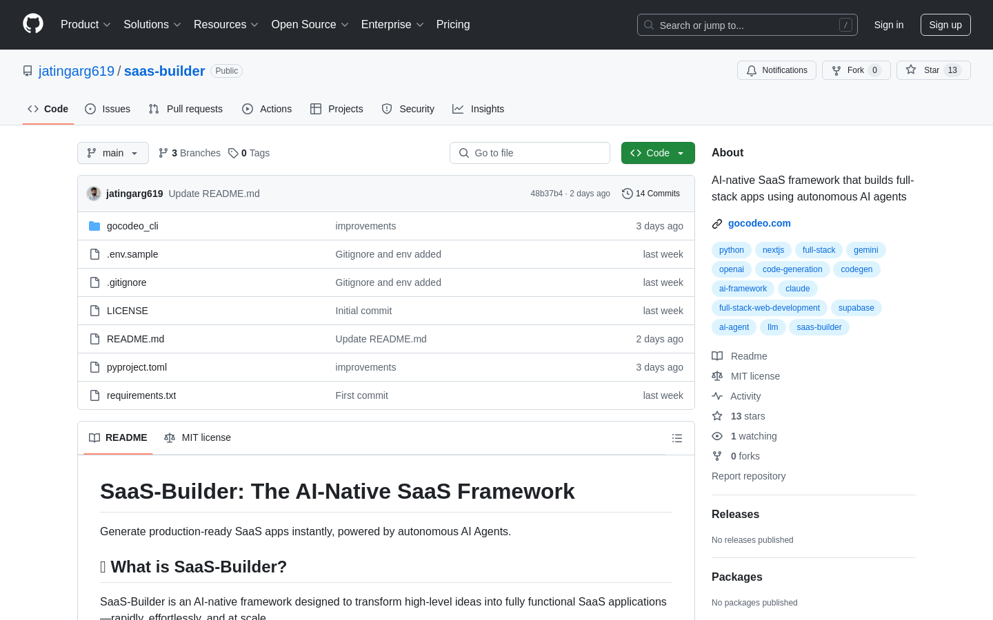 SaaS-Builder AI