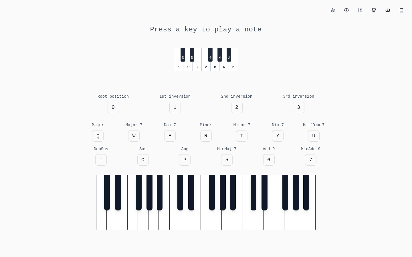 Harmonic Keyboard