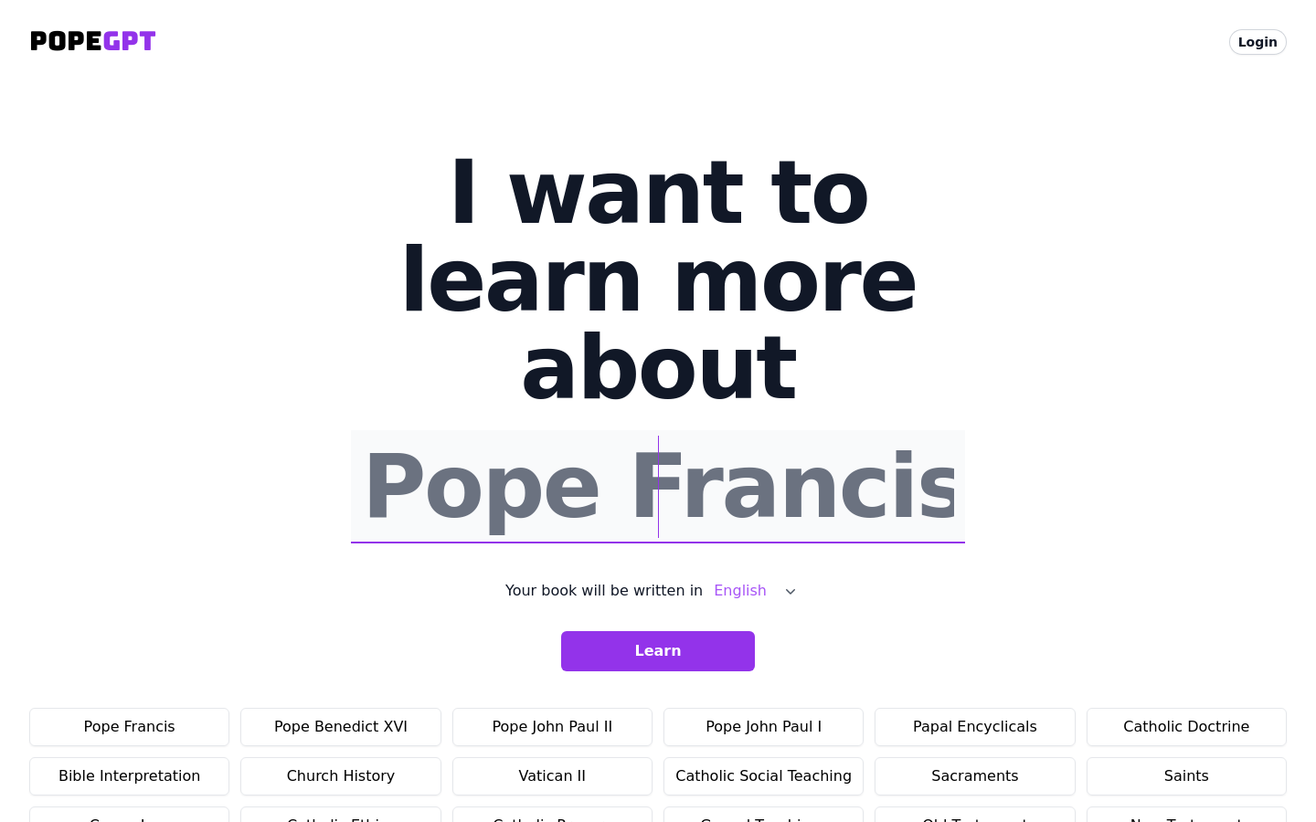 PopeGPT