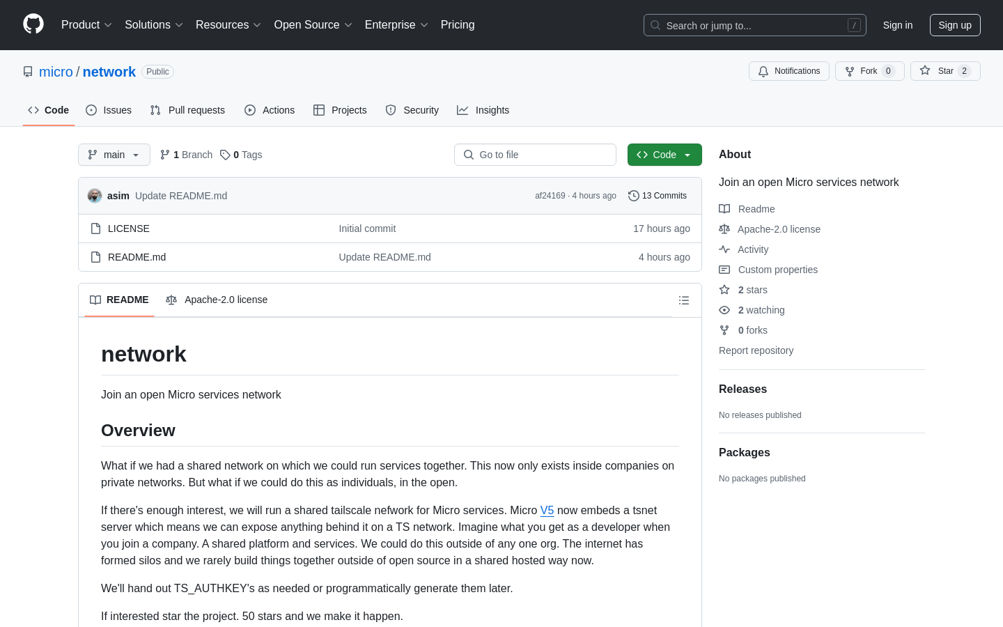 OpenTail Network Connect