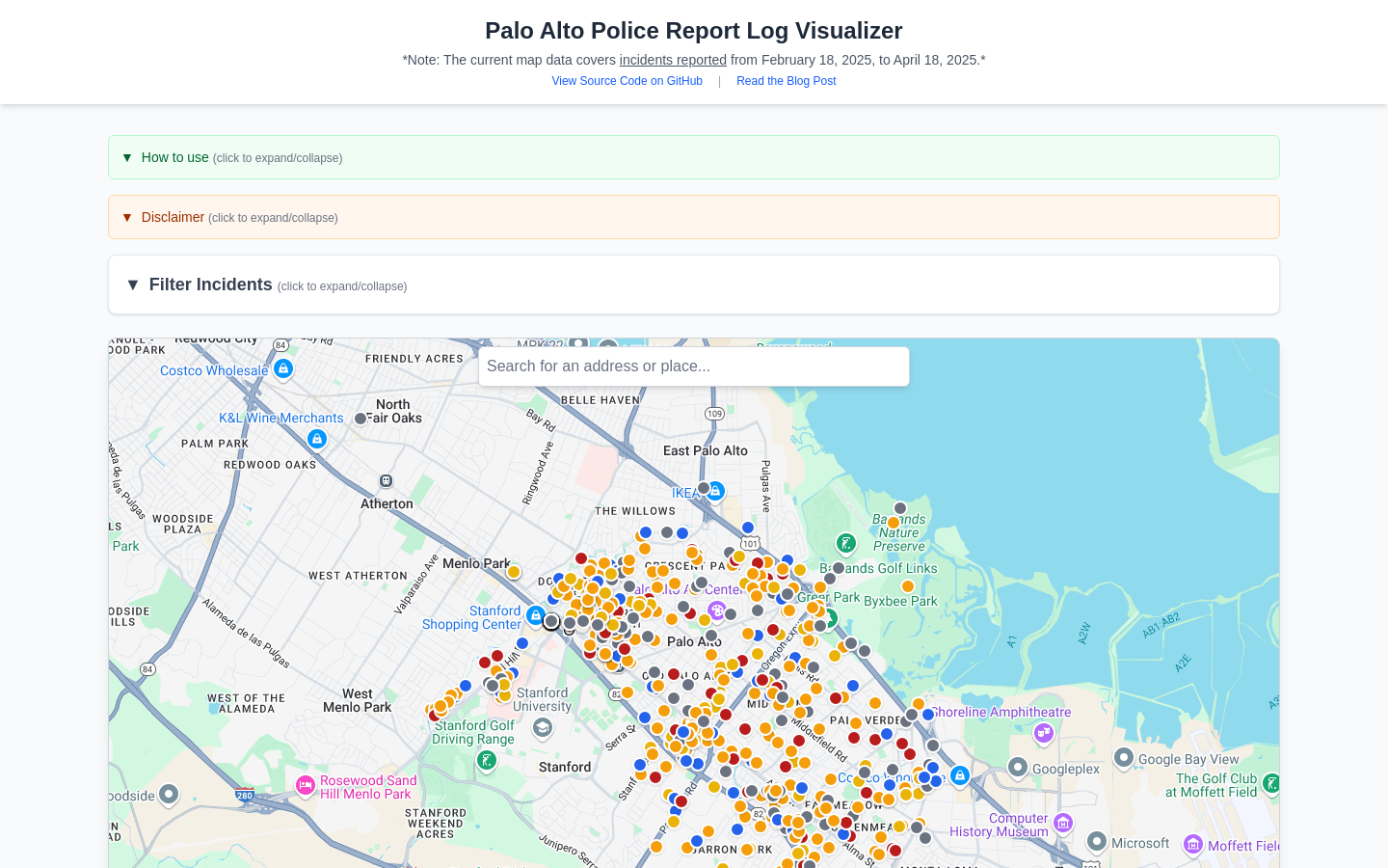 Neighborhood Watch Visualizer