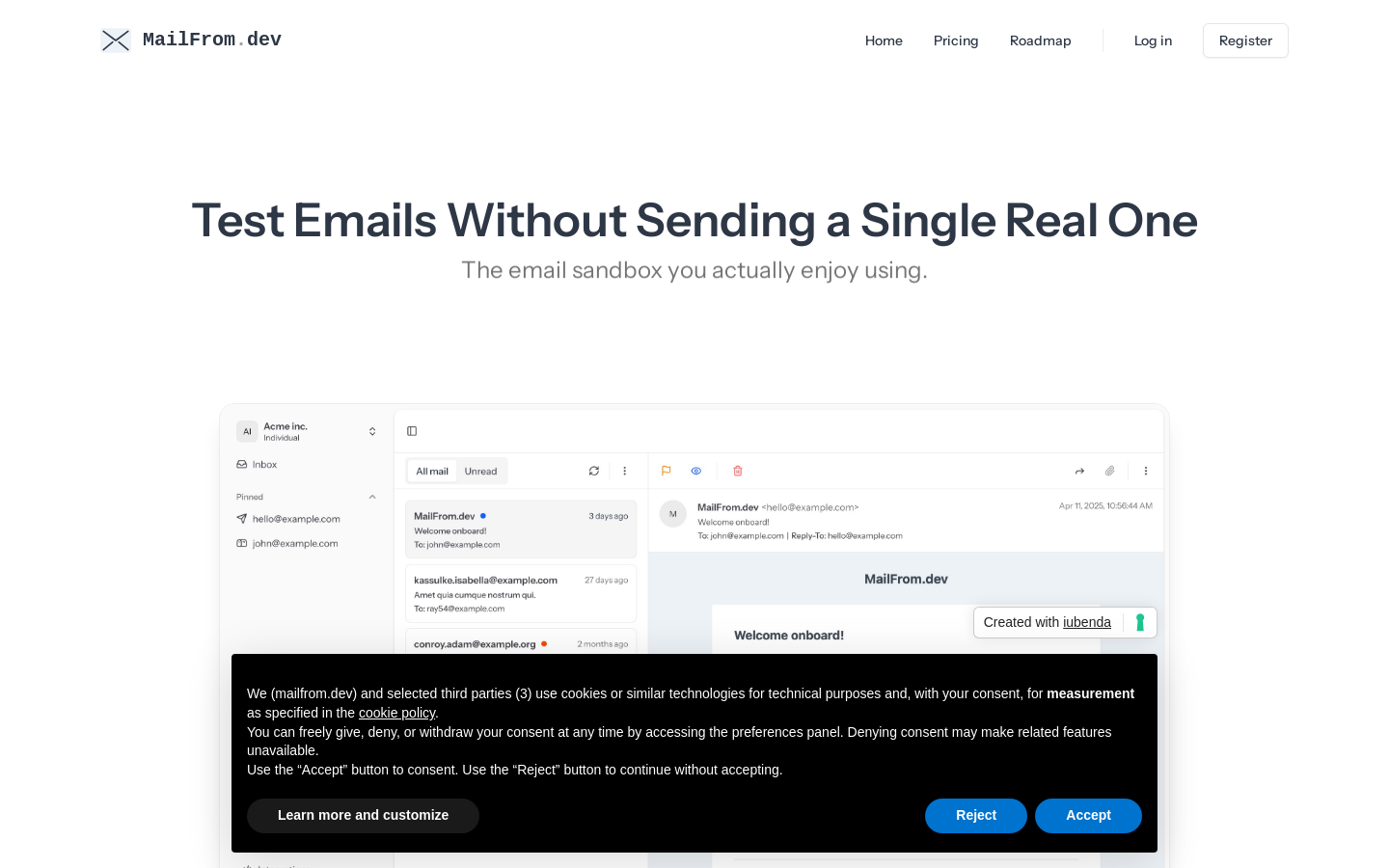 Mailfrom.dev