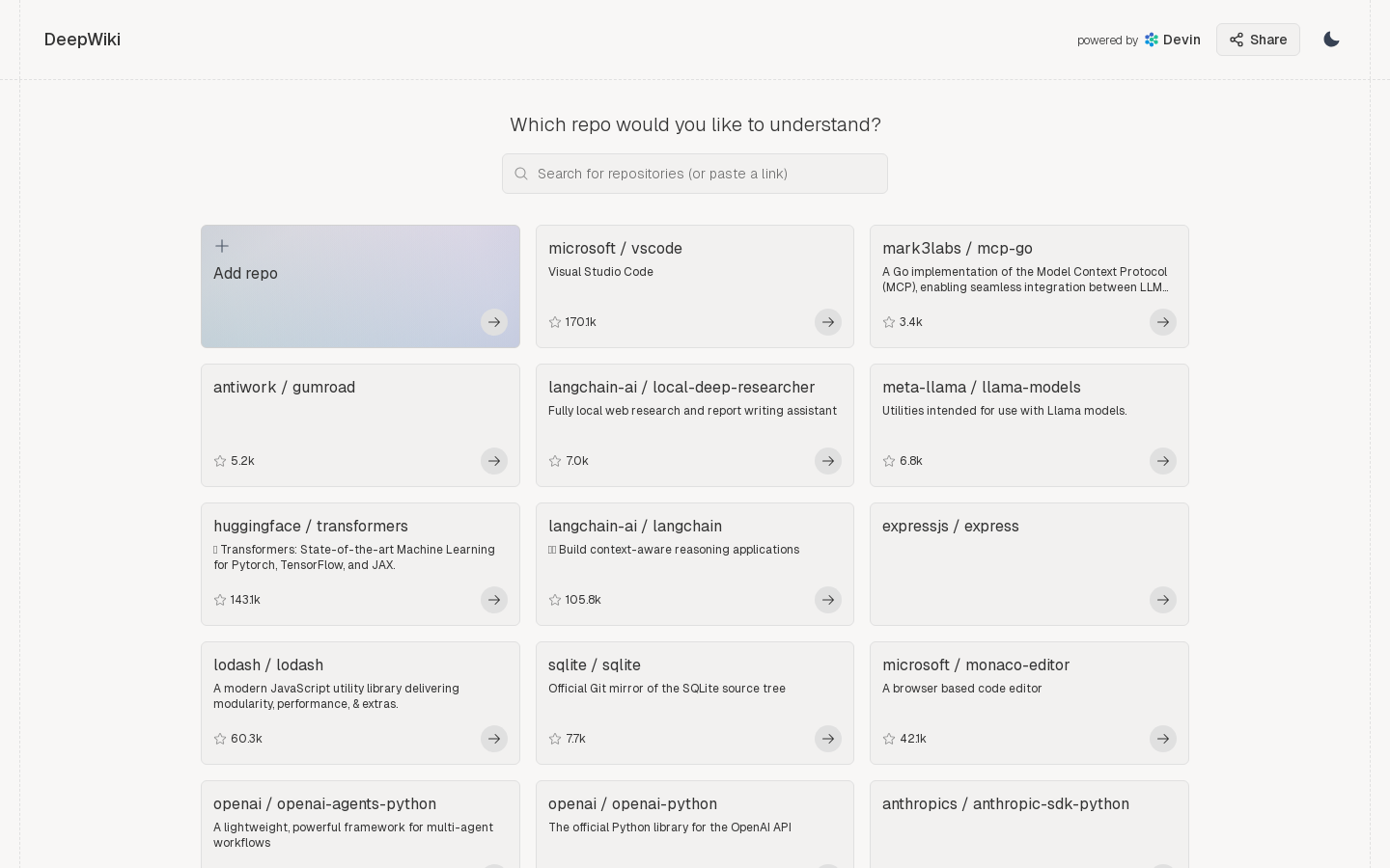 GitHubレポ横断型深層検索