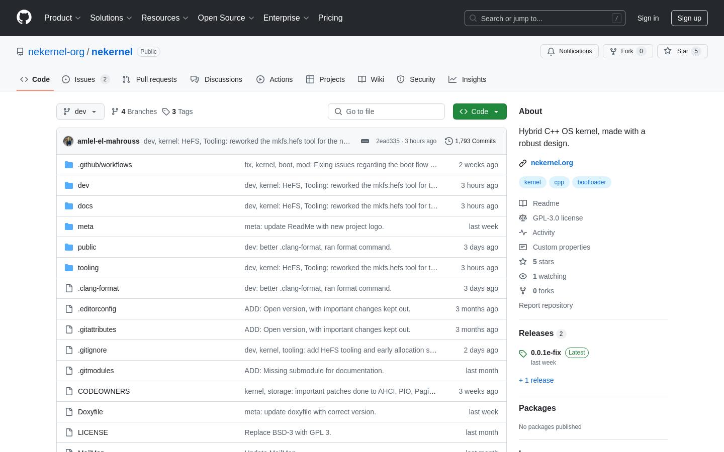 NeKernel