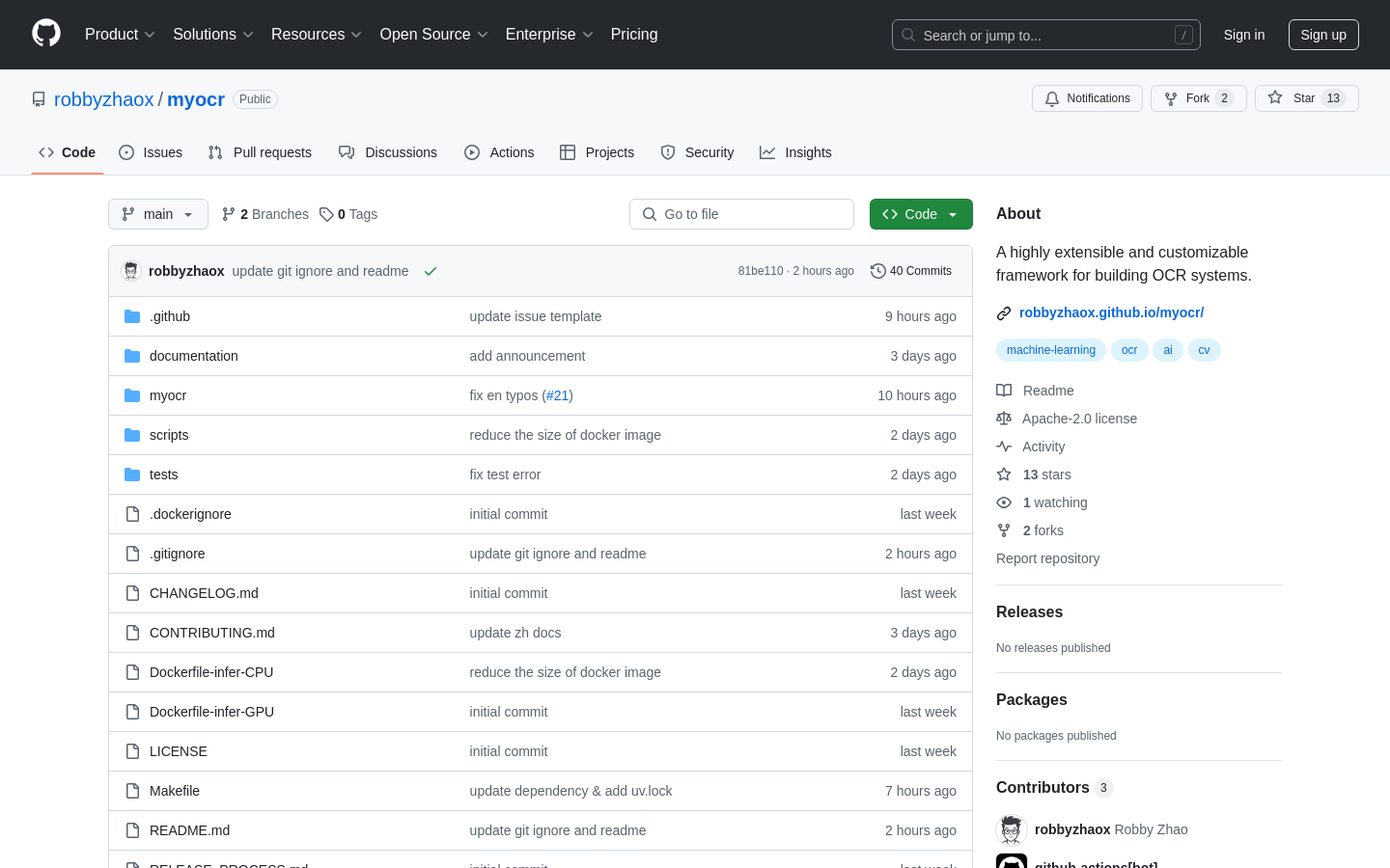 OCR Framework