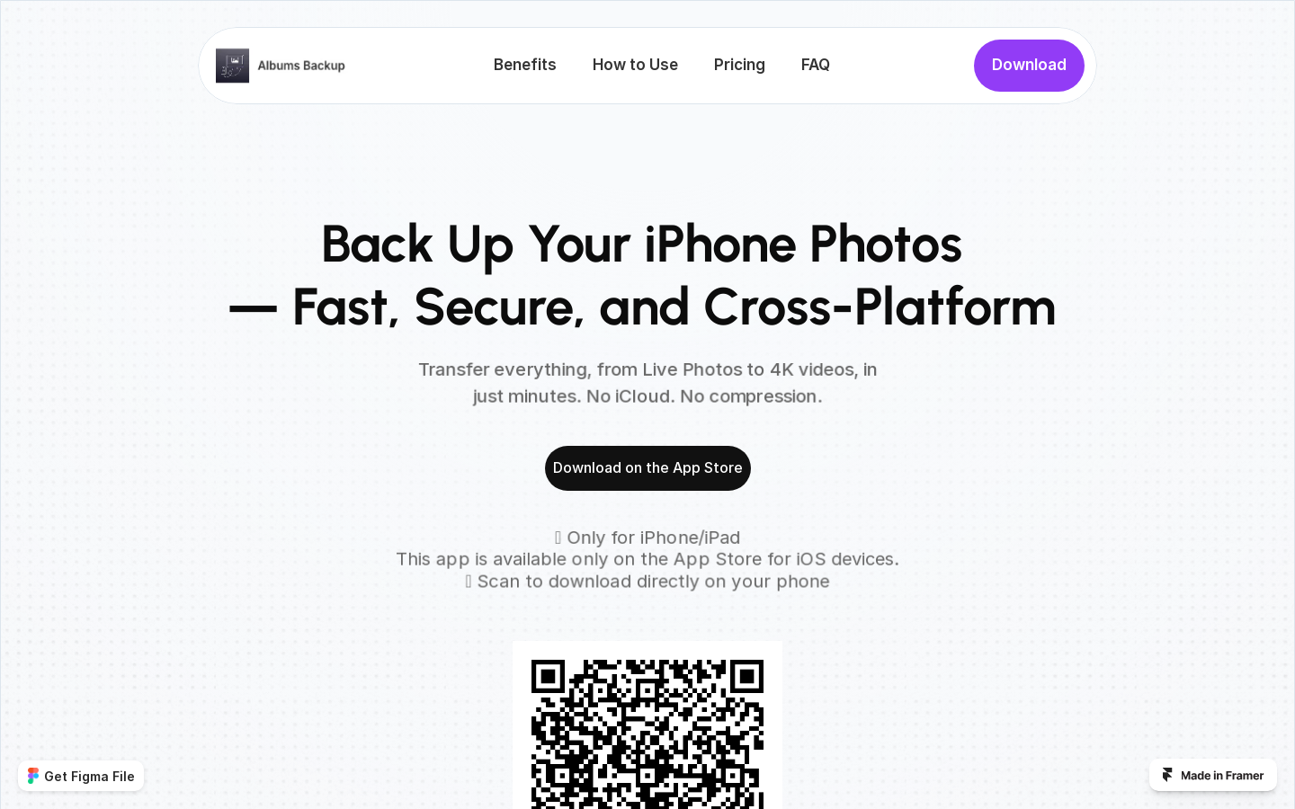 Albums Backup