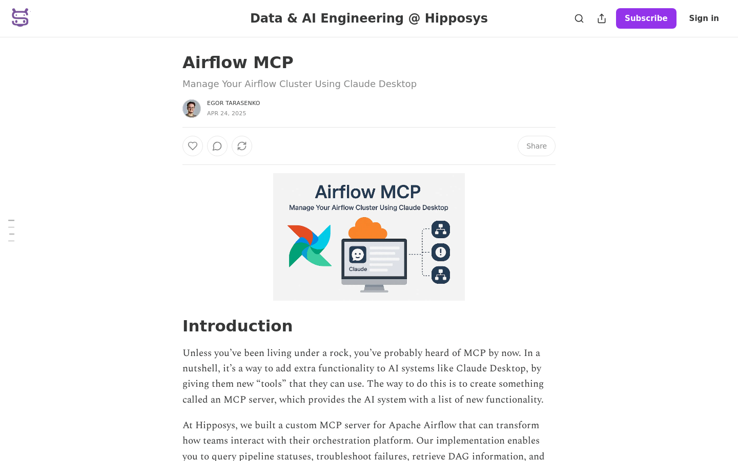 Airflow MCP Server Interface