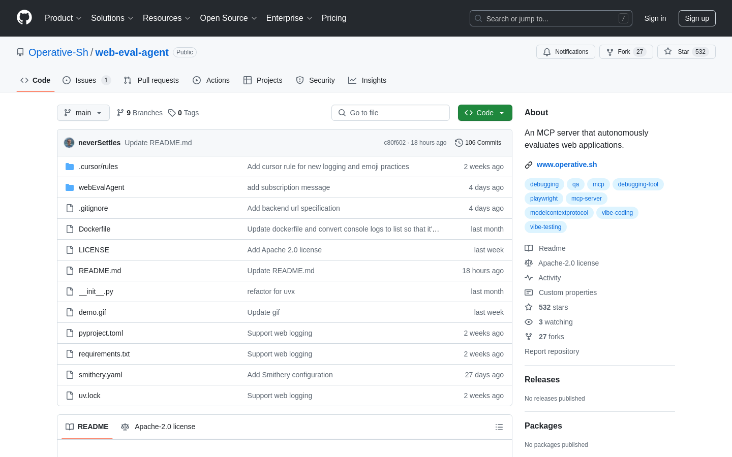 Web-eval-agent