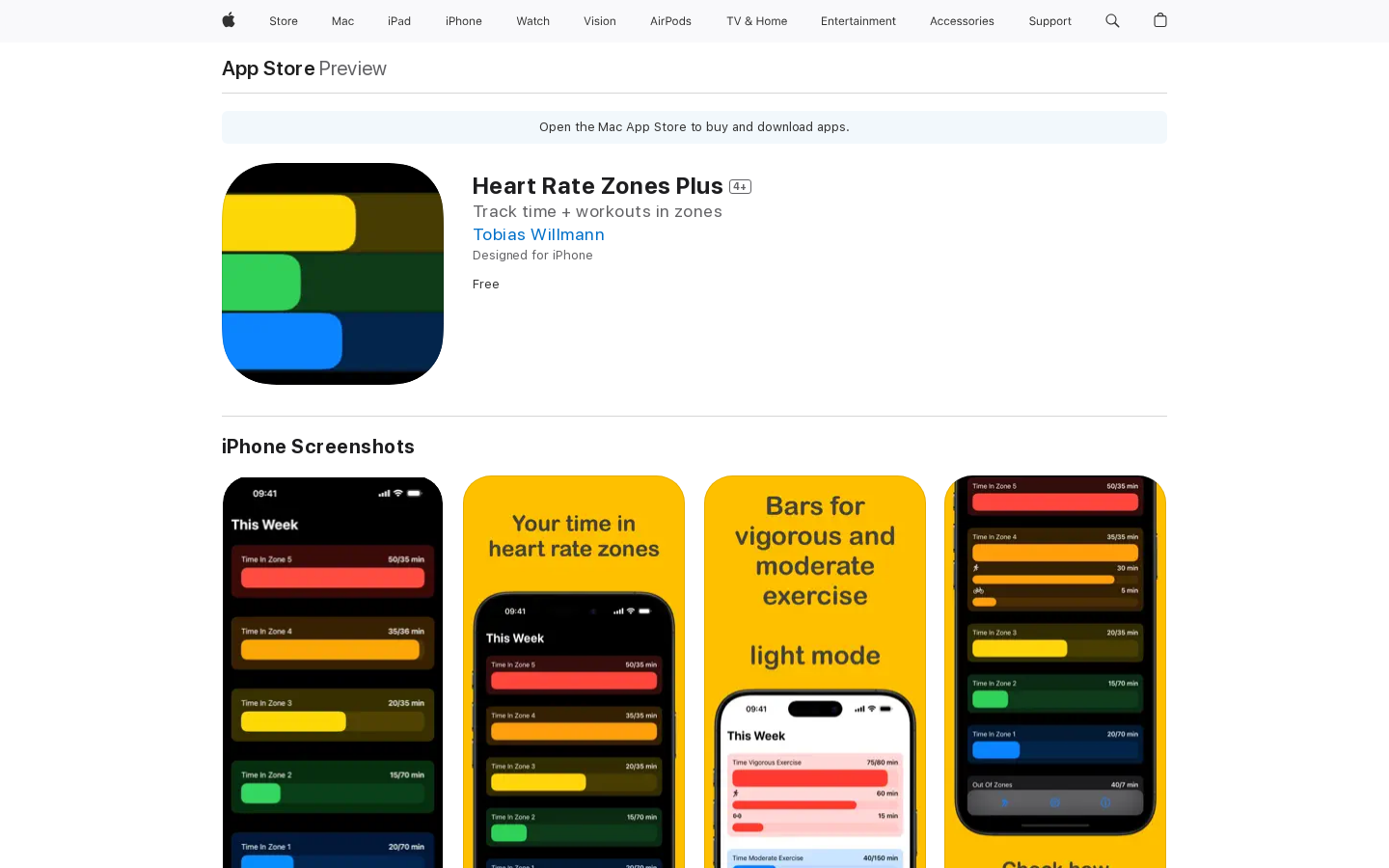 Heart Rate Zones Plus